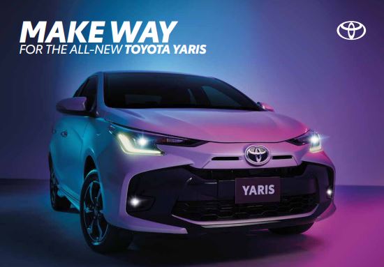 TOYOTA YARIS BROCHURE TOYOTA ZARGHOON MOTORS (03111896896)