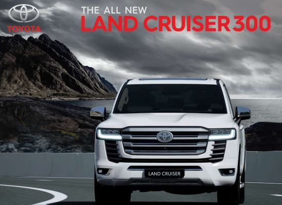 TOYOTA LAND CRUISER 300 TOYOTA ZARGHOON MOTORS(03111896896)