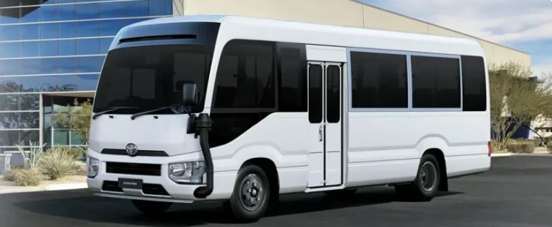 TOYOTA COASTER BROCHURE TOYOTA ZARGHOON MOTORS (03111896896)